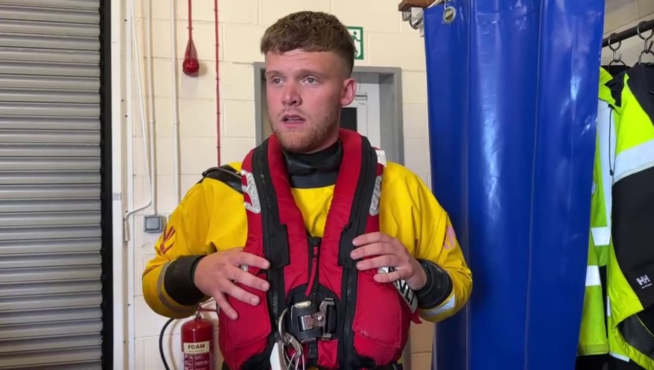 Sunderland RNLI lifeboat volunteer shows us how it all works