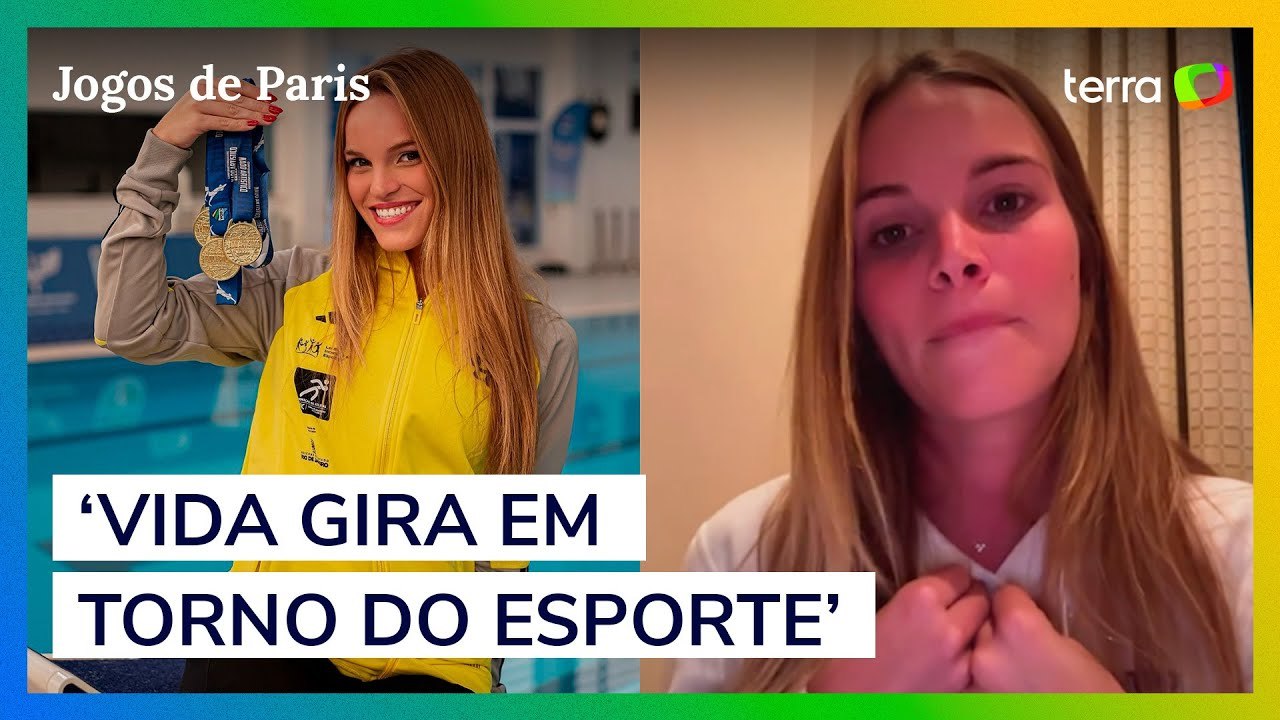 Atleta do nado rebate comentarista da Caze TV após fala sobre 'comer gente'