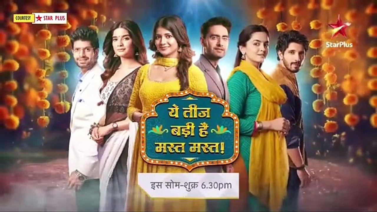 Ye Teej Badi Hai Mast Mast PROMO - Rajat ne lagai Savi ko mehandi, Armaan ne kia Abhira kr liye cook