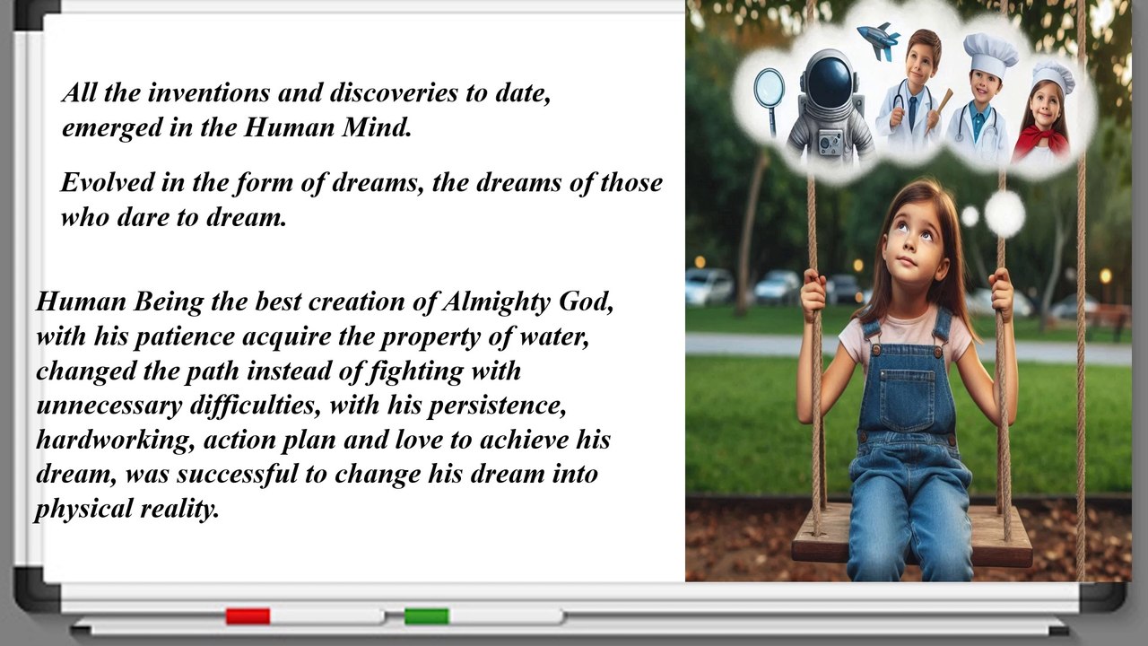 HOW TO CHANGE DREAMS INTO REALITY