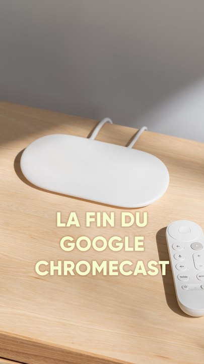 C’est la fin du Google Chromecast, remplacé par le Google TV Streamer 4K !