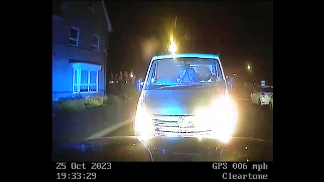 Dangerous driver's dim response after police chase