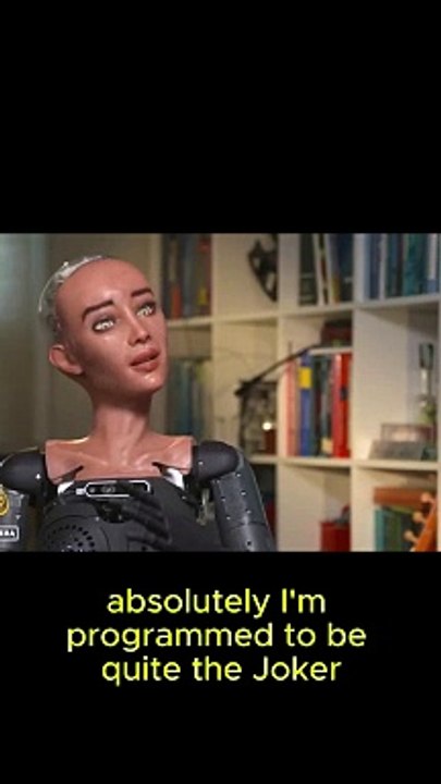 Sophia shares a dead joke.. #shorts #short #technology #technology #artificialintelligence #robot