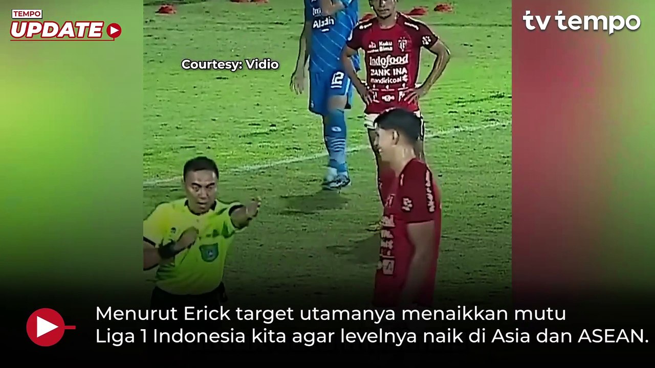 Erick Thohir Ingin Liga Indonesia Rangking 2 di ASEAN