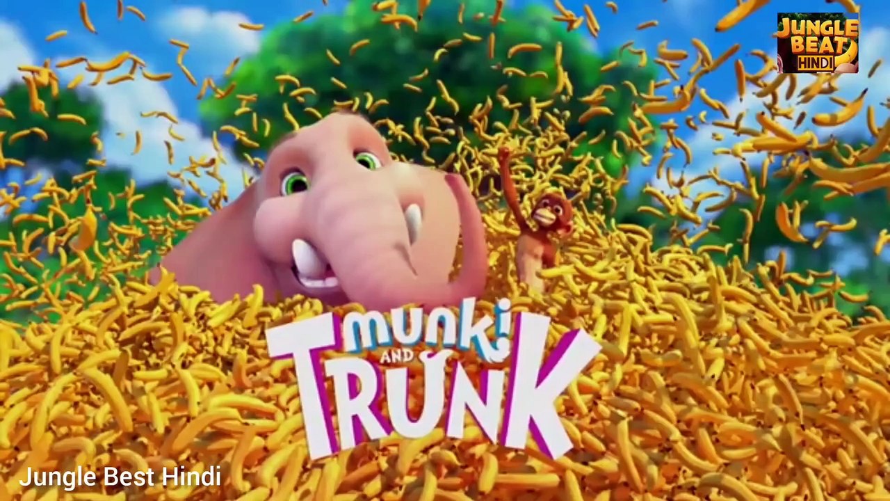 New Jungle Best Hindi  Munki and Trunk in Hindi Movie Cartoon Episode  Hindi Main_1080p