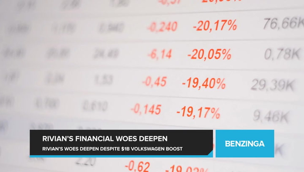 Rivian's Financial Woes Deepen Despite $1 Billion Boost from Volkswagen. Will the EV Company's Deal with the German Auto Giant Save It?
