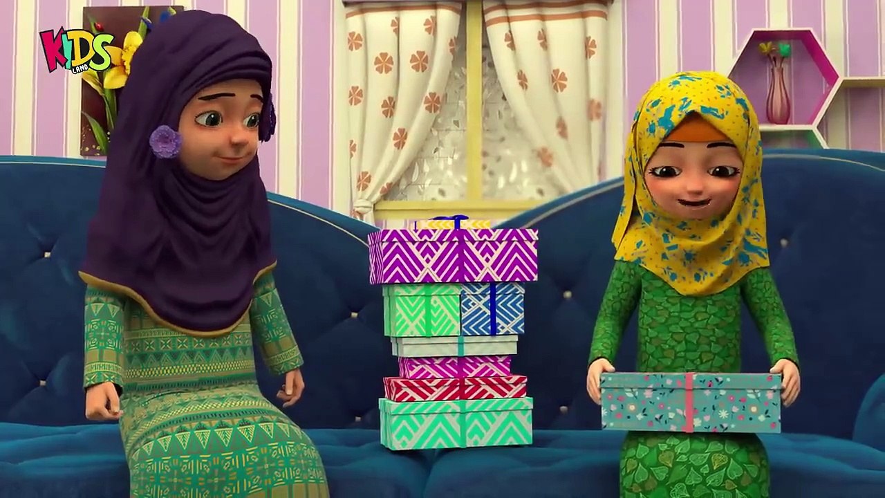 Areeba Ka Surprise - New Spisode 20204  _ Kaneez Fatima Cartoon Series  _ 3D Animation _  Kidsland