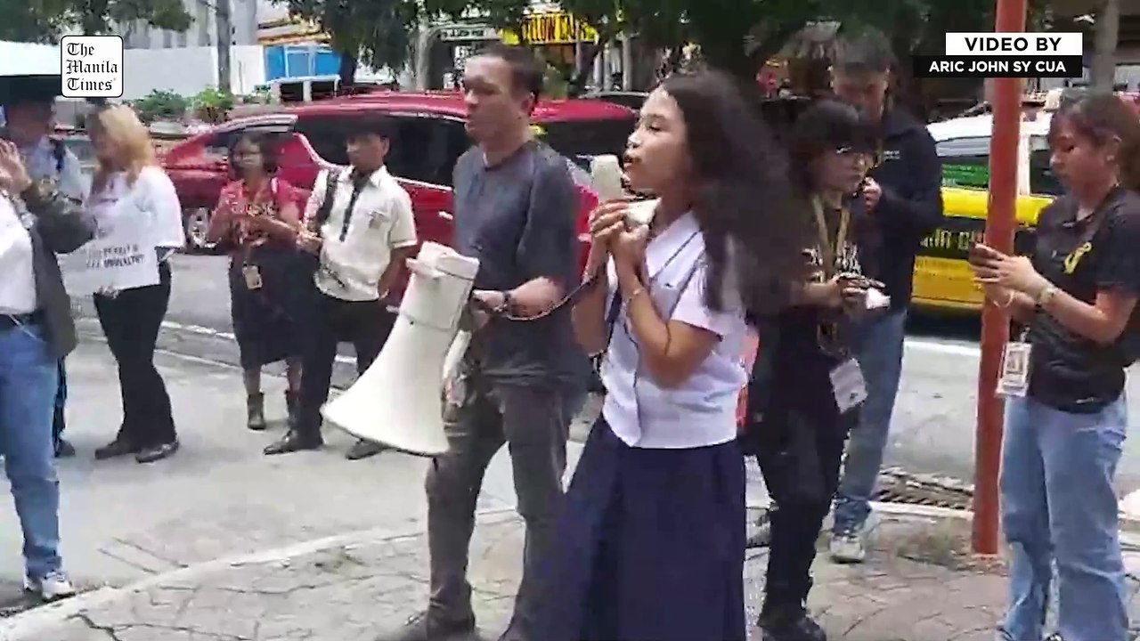 UST workers, students rally vs Manila ordinance on medical certificates