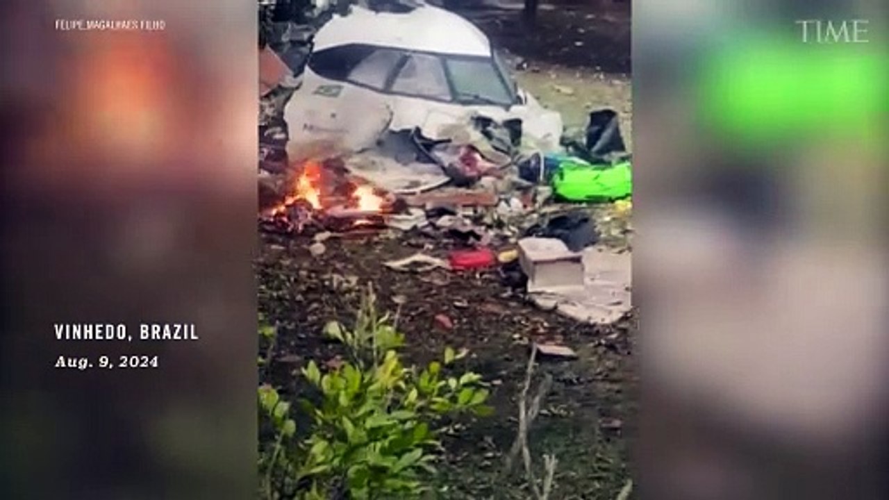 A Passenger Plane Carrying 62 People Crashed in Brazil