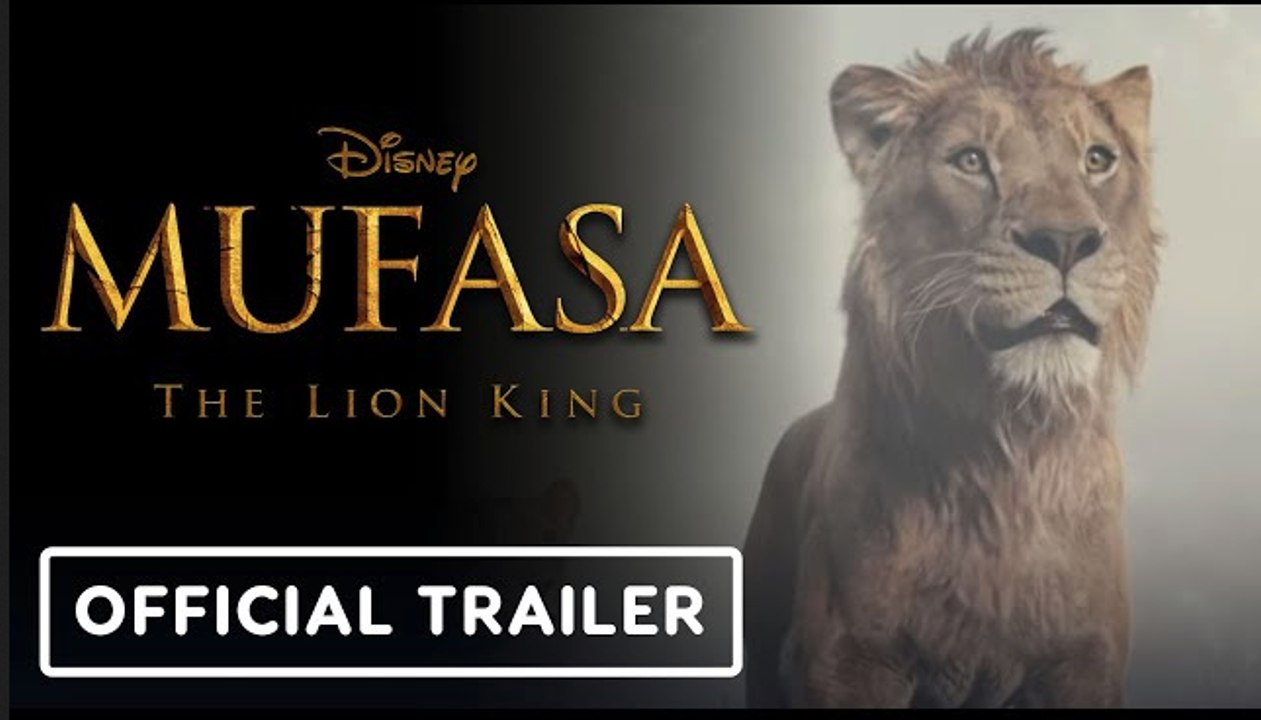 Mufasa: The Lion King | Official Trailer - Aaron Pierre, Mads Mikkelsen   D23 2024