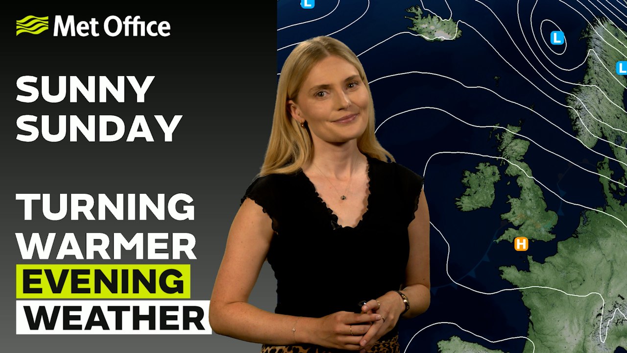 Met Office Evening Weather Forecast 100824