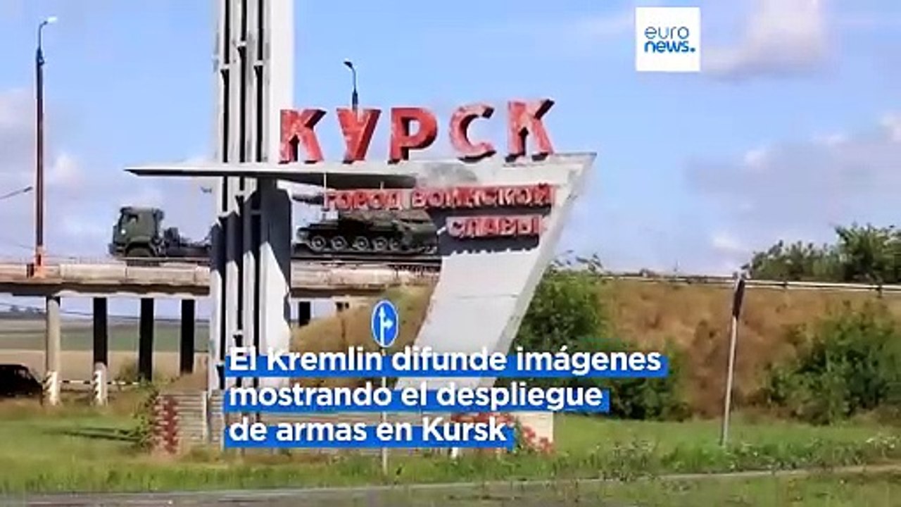 Rusia toma medidas ante la  exitosa incursión ucraniana y refuerza Kursk