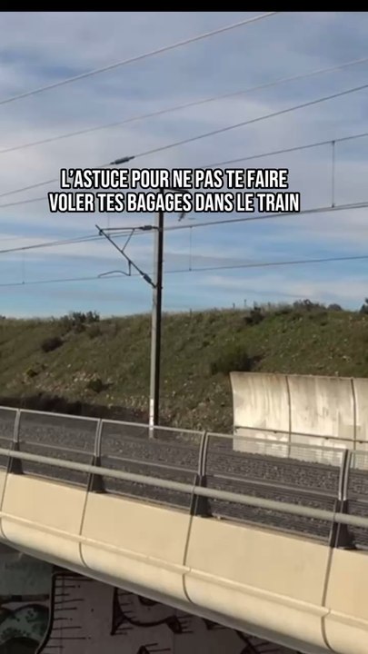 L’astuce pour ne pas pas te faire voler tes bagages dans le train 