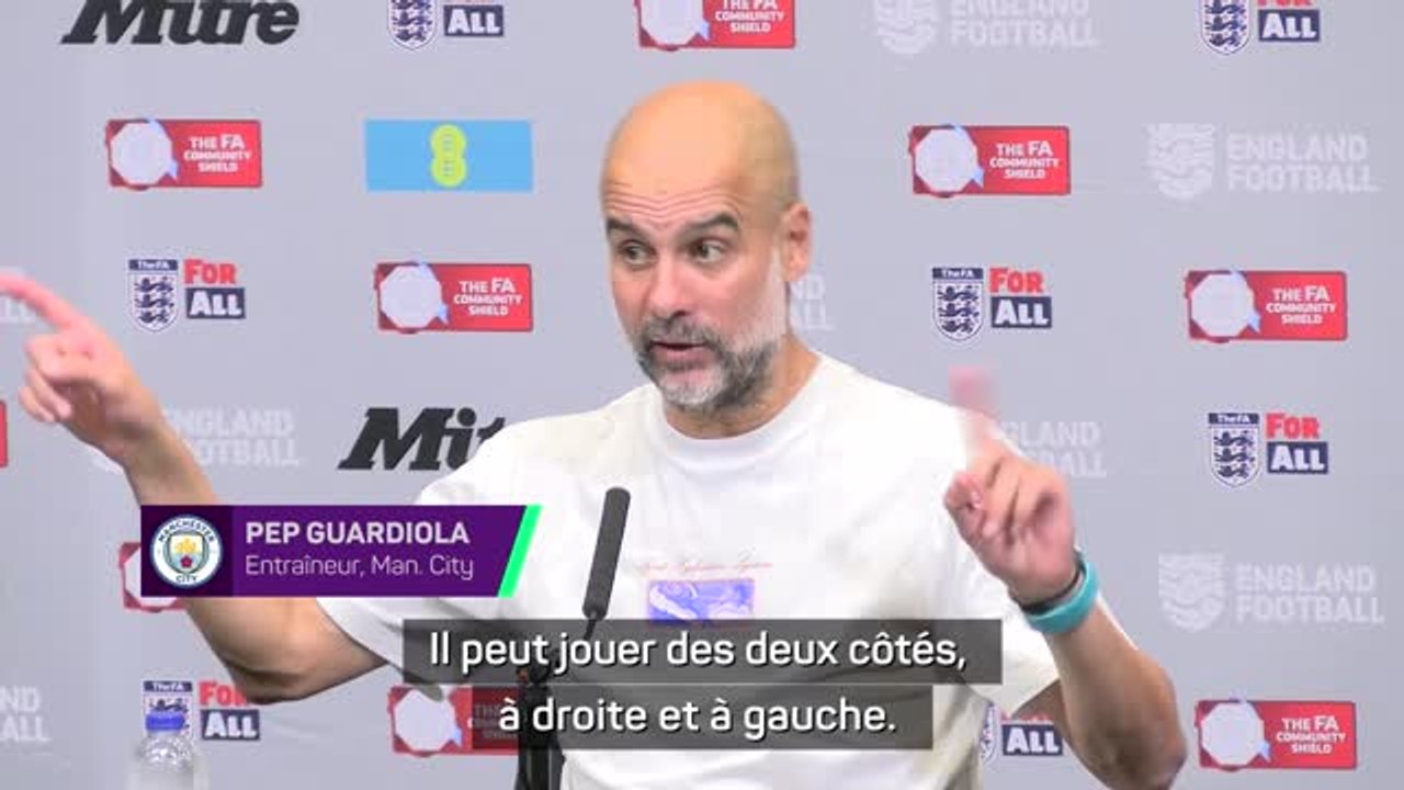 Man. City - Guardiola : "Savinho ? Son impact est bon"