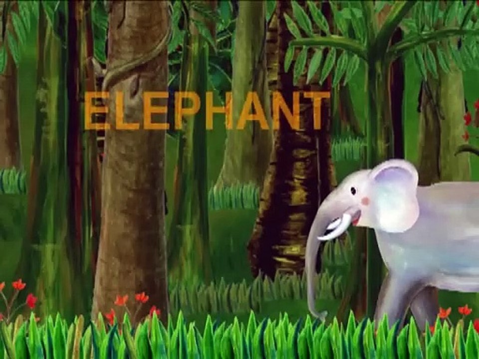 Learn the ABCs- 'E' is for Elephant