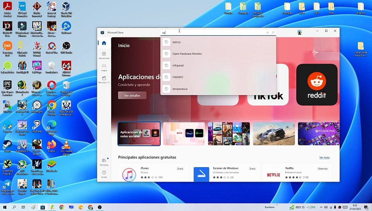  Cómo VER la TEMPERATURA de tu CPU en WINDOWS 11 (SABER la TEMPERATURA de mi PC)
