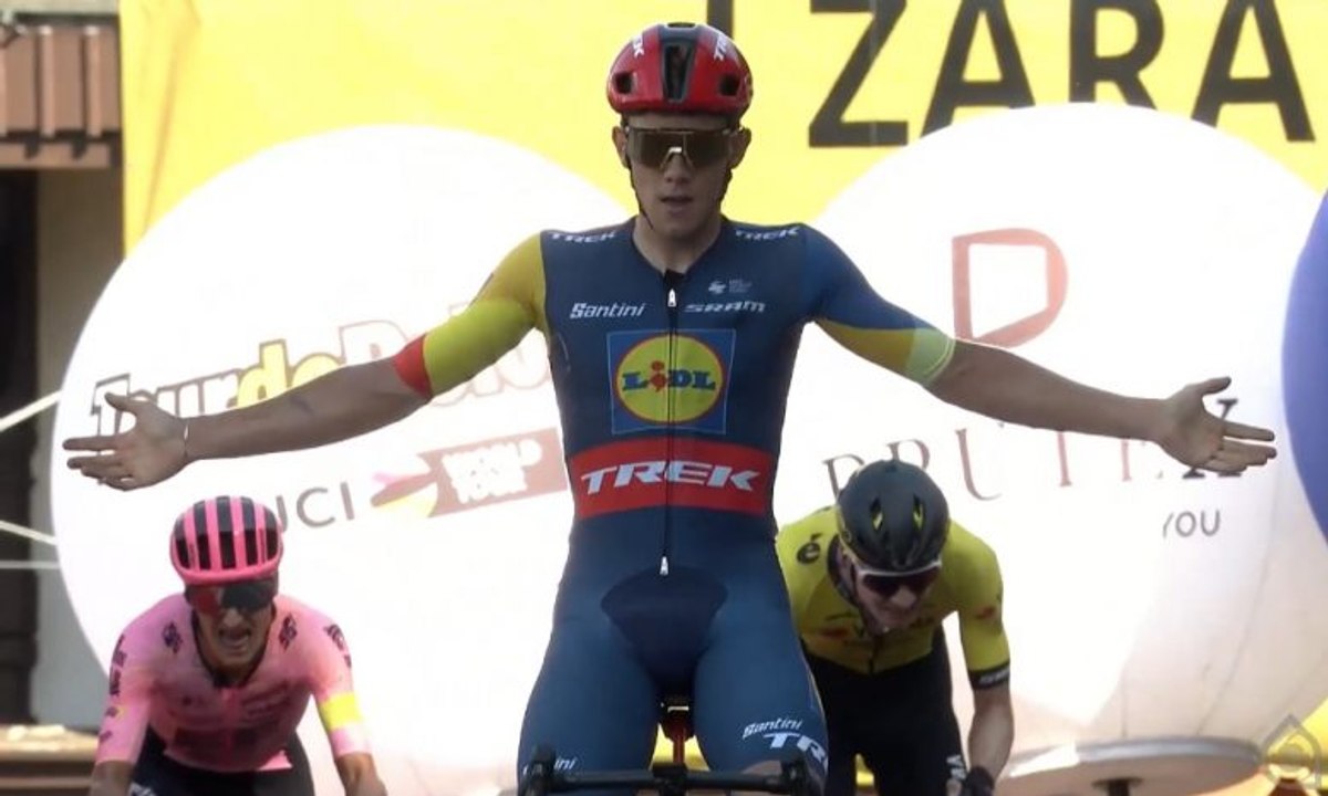 Cycling - Tour de Pologne 2024 - Thibau Nys wins the 1st stage, Jonas Vingegaard beaten