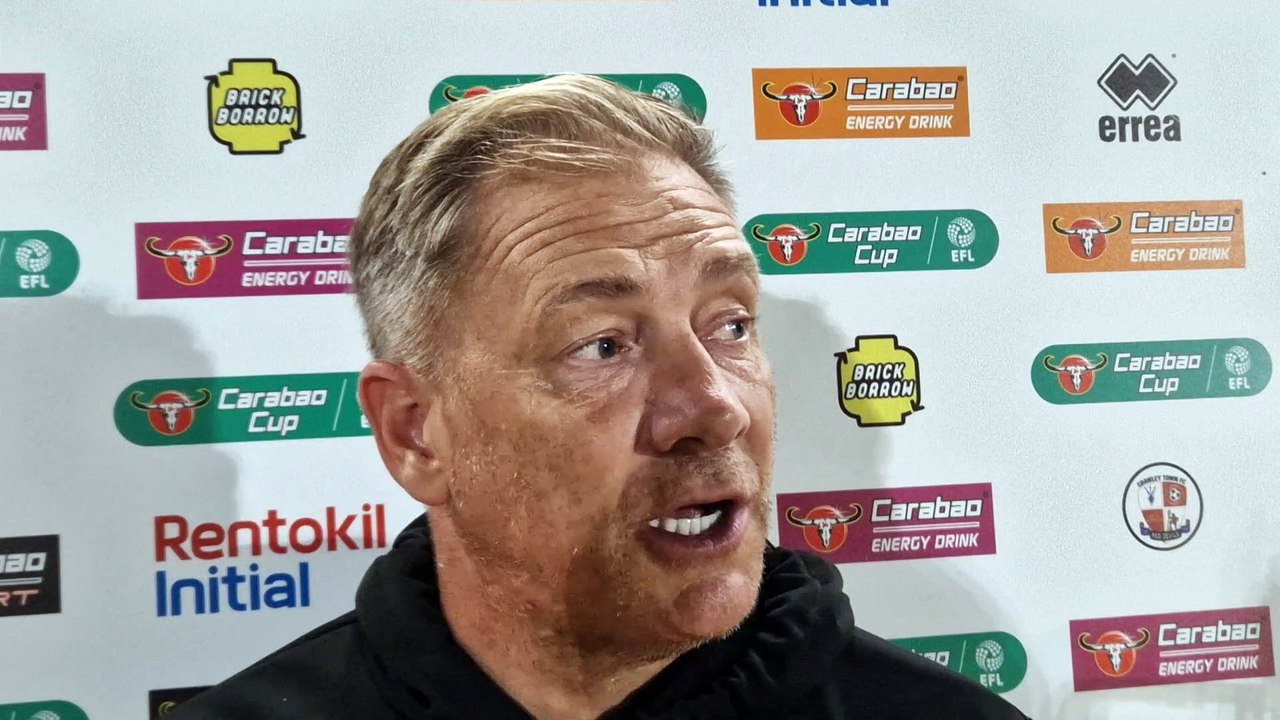 'We shouldn't have to win a game twice' - Crawley Town boss Scott Lindsey after 4-2 Carabao Cup win over Swindon Town