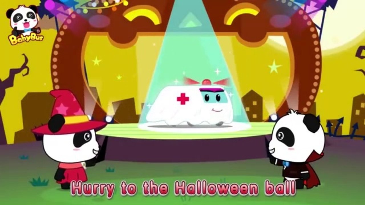 Action! Halloween Fire Truck | Halloween Party | Halloween Cartoon | Halloween Costumes | BabyBus