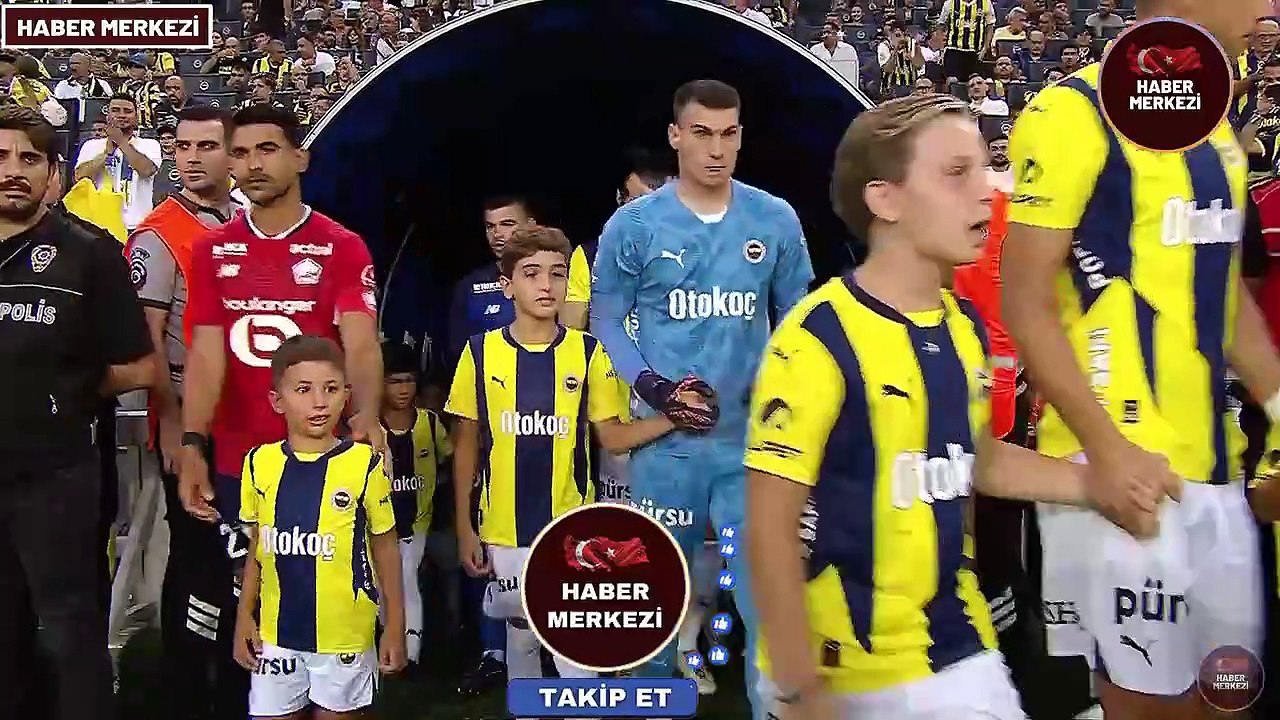 Fenerbahçe - Lille (1-1) Şampiyonlar Ligi 3. Eleme Turu 2. Maç