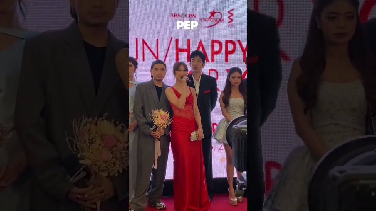 Joshua Garcia and Julia Barretto on the premiere night of "Un/Happy for You" | PEP Goes To
