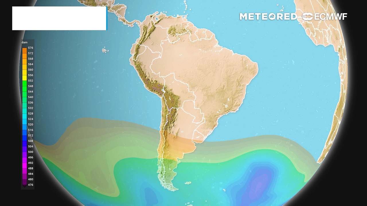 Lluvia débil en Santiago este fin de semana