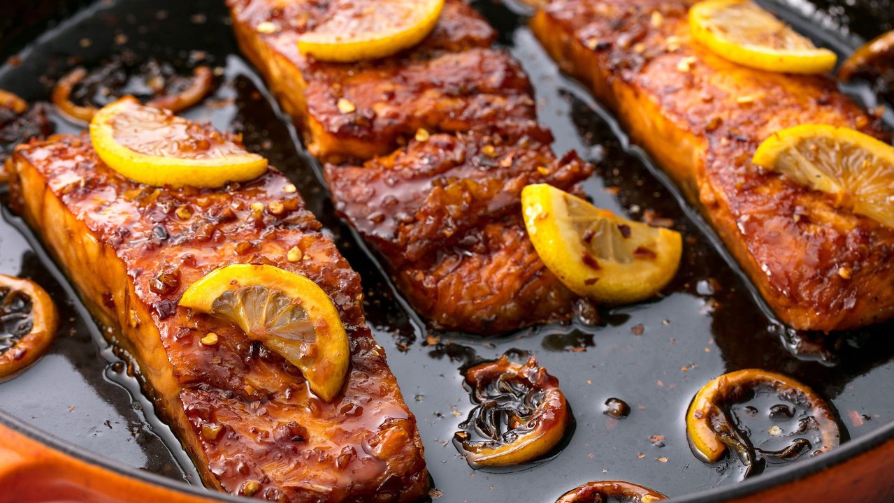 Honey-Garlic Glazed Salmon Is The Weeknight Dinner We Keep Coming Back To