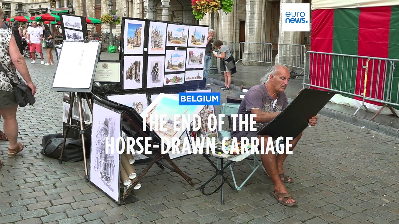 Brussels switches from horse-drawn carriages to electric ones