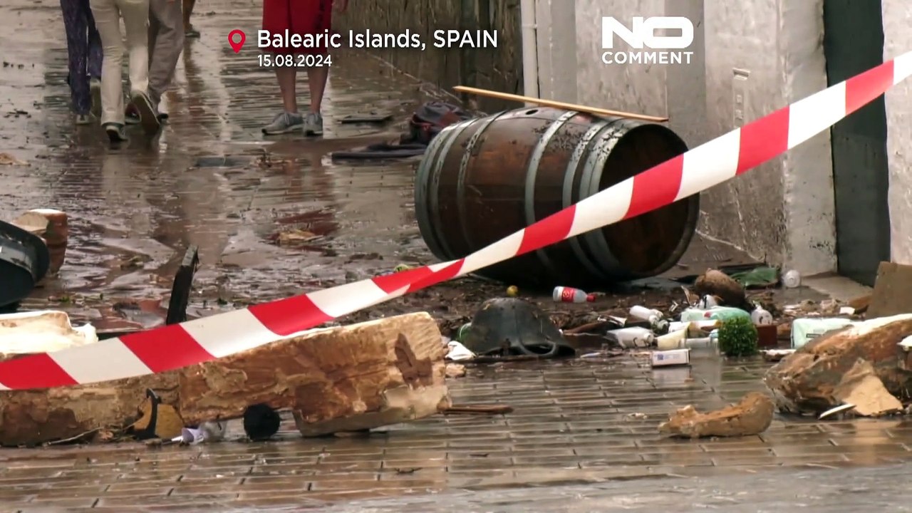 DANA на Балеарских островах: проливные дожди и наводнения