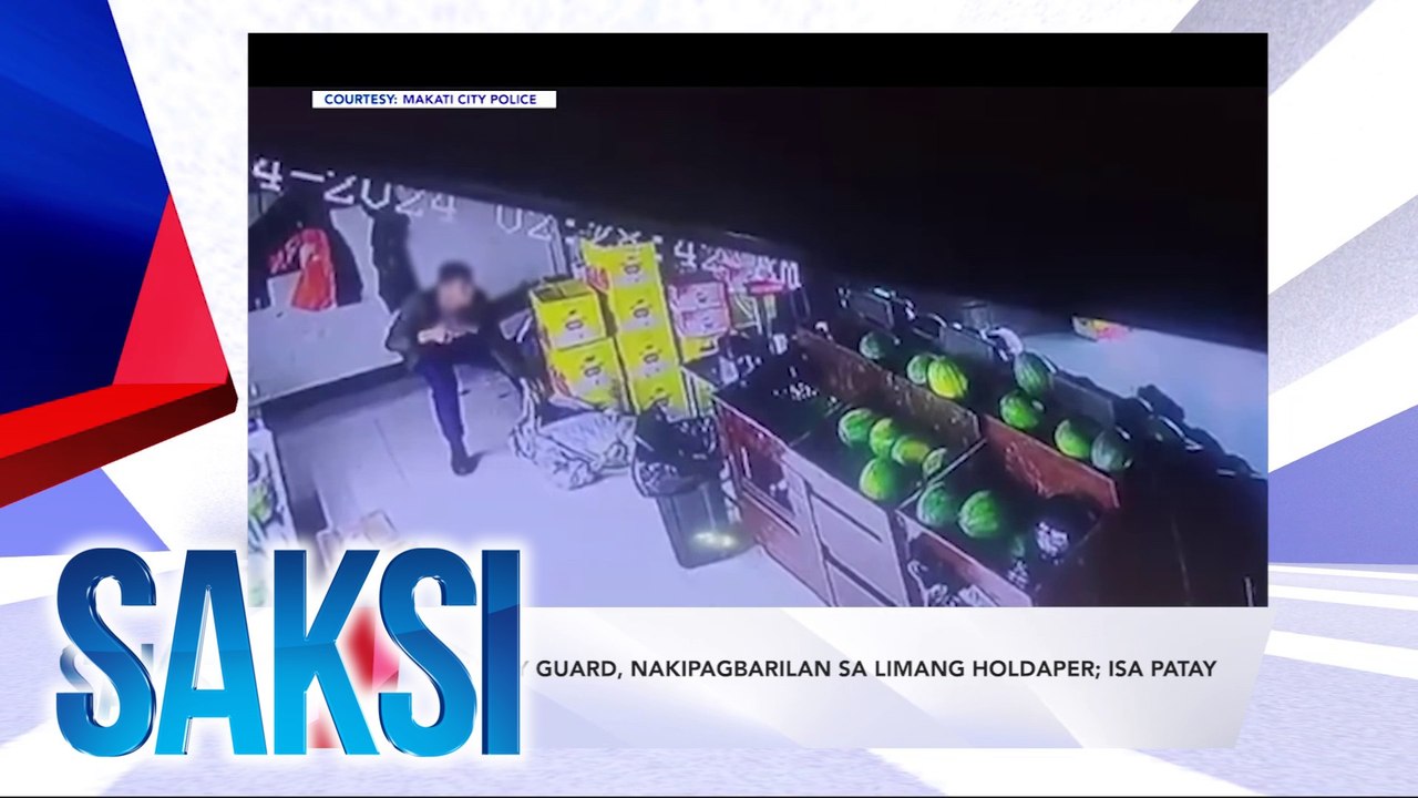 SAKSI RECAP: Security guard, nakipagbarilan sa limang holdaper; isa patay  (Originally aired on Aug 15, 2024)