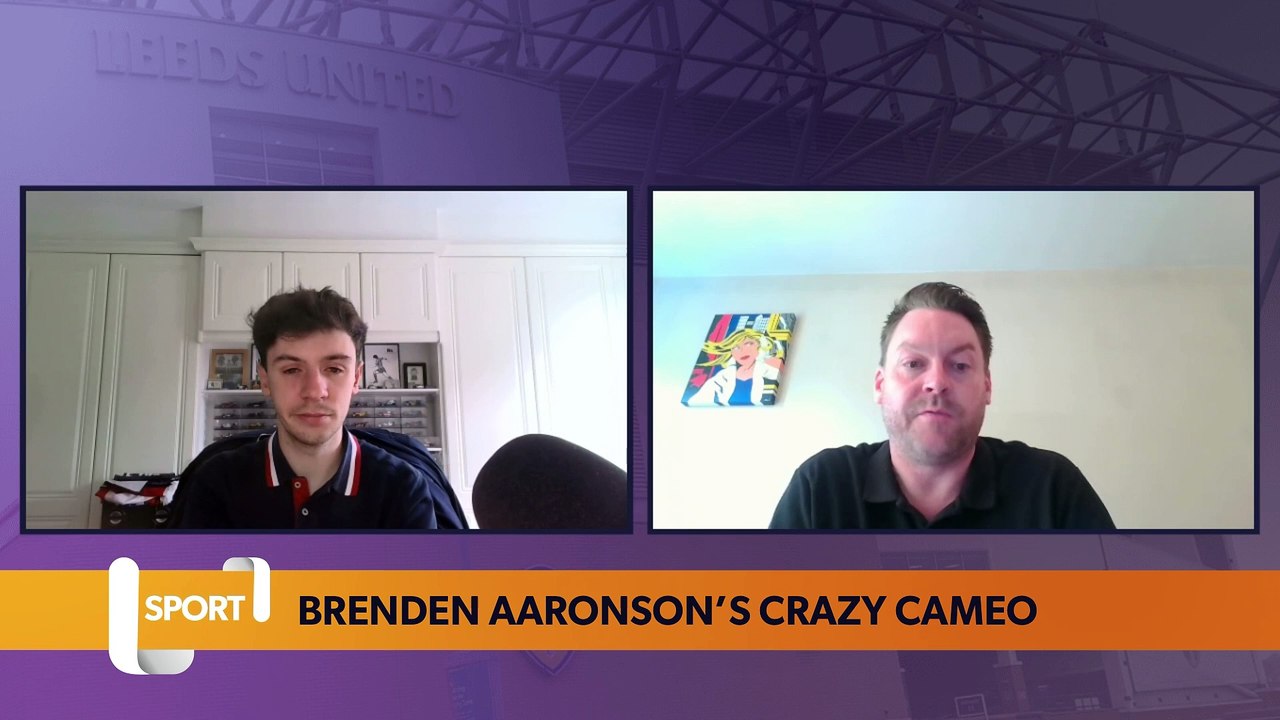 Leeds United: Brenden Aaronson’s crazy cameo