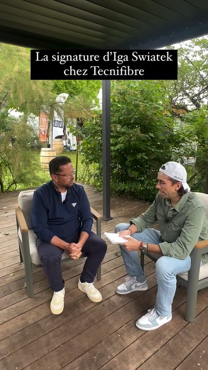 Comment s’est déroulé la signature d’Iga Swiatek chez Tecnifibre ?