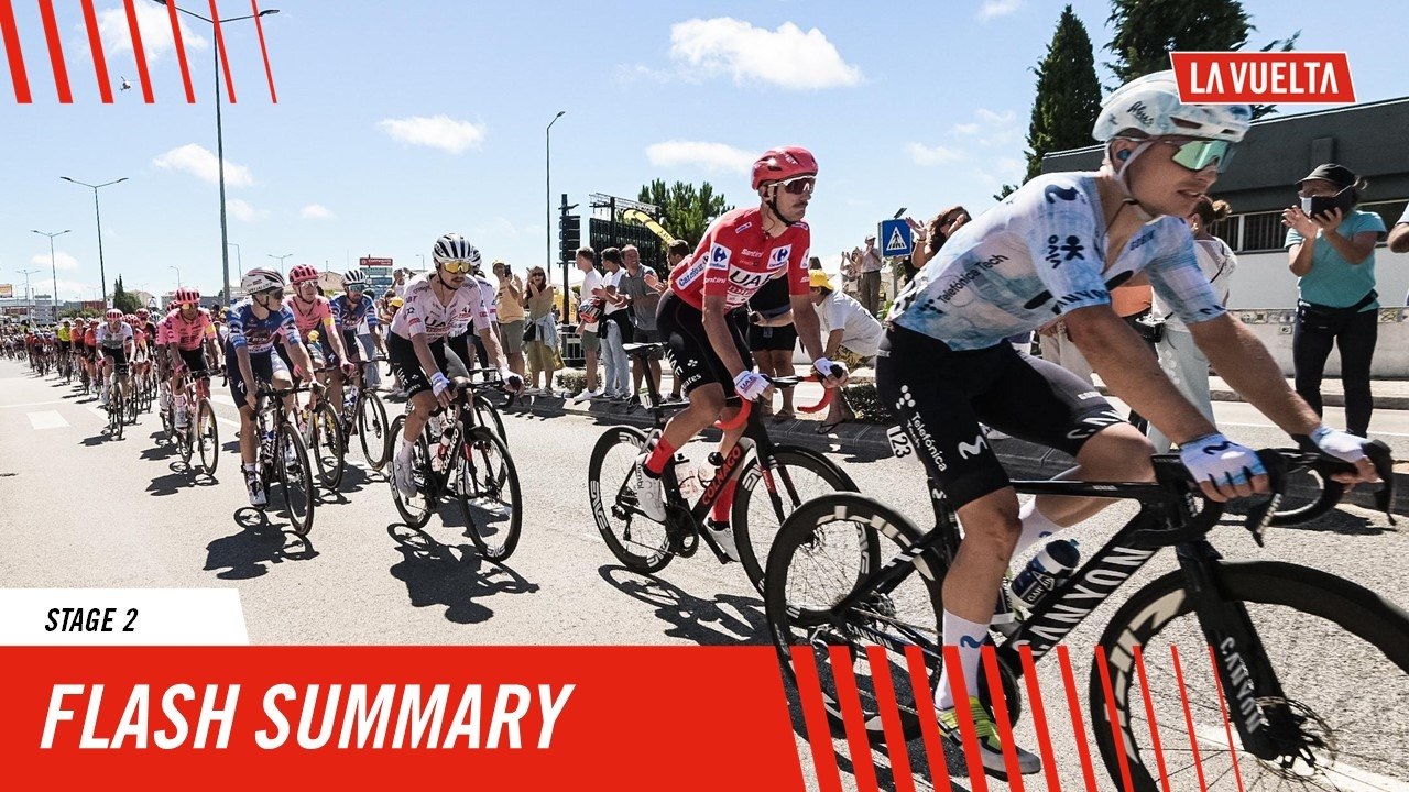 Stage Highlights in 1' - Stage 2 - La Vuelta 2024