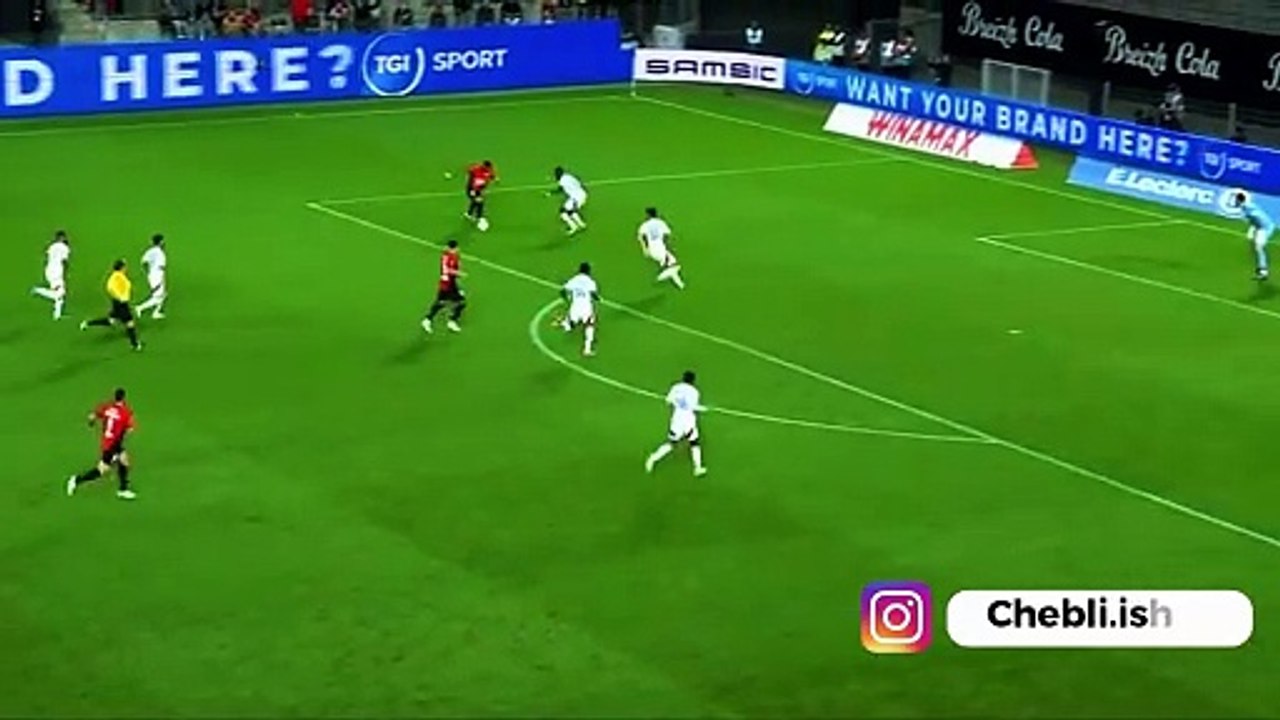 La passe décisive de Gouiri face à Lyon