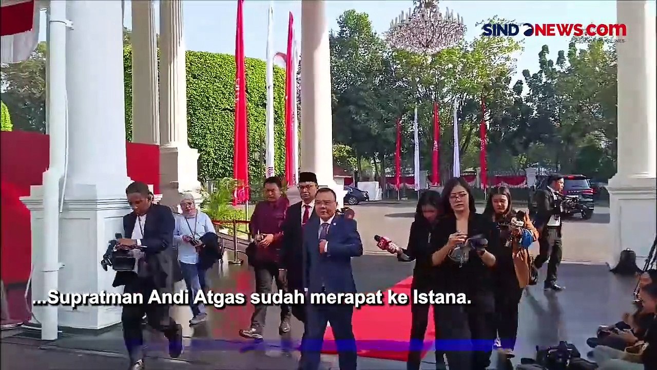 Supratman, Angga Raka Prabowo, Hasan Nasbi Tiba di Istana Jelang Reshuffle
