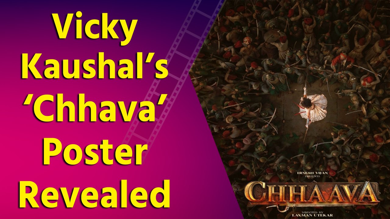 After Success of Bad News, Vicky Kaushal’s ‘Chhava’ Poster Revealed