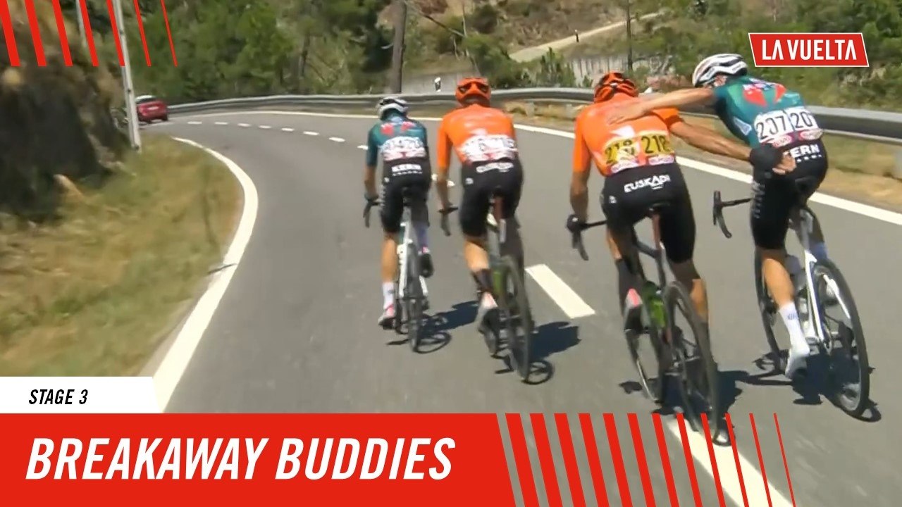 Breakaway buddies - Stage 3 - La Vuelta 2024