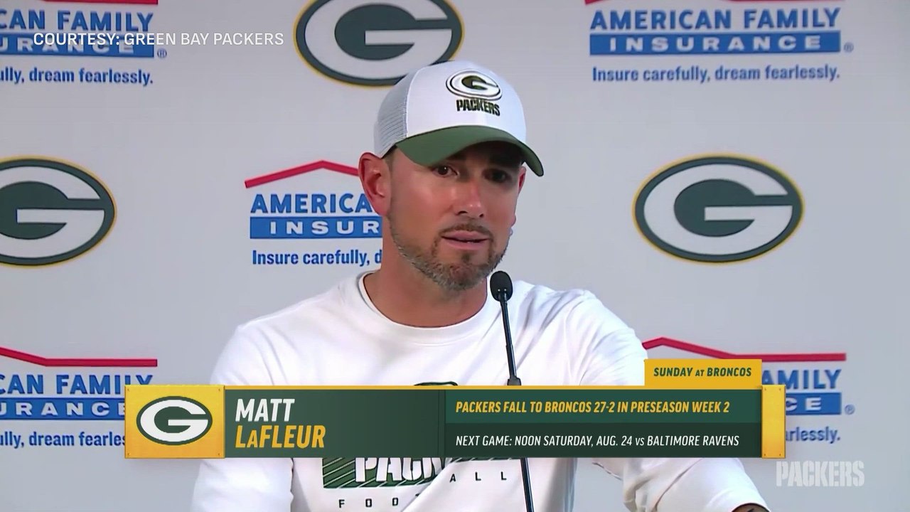 Green Bay Packers press conference