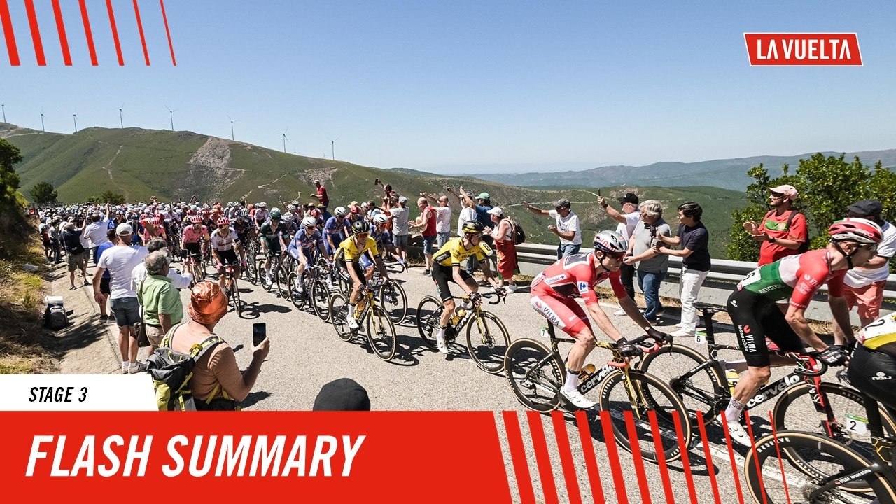 Stage Highlights in 1' - Stage 3 - La Vuelta 2024