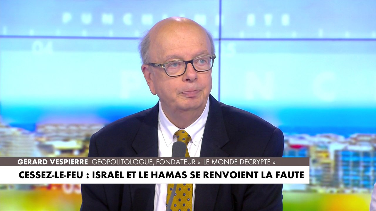 Gérard Vespierre : «Il y a une pression maximale de la part des Etats-Unis» sur Israël et le Hamas en vue d’une trêve entre les deux belligérants