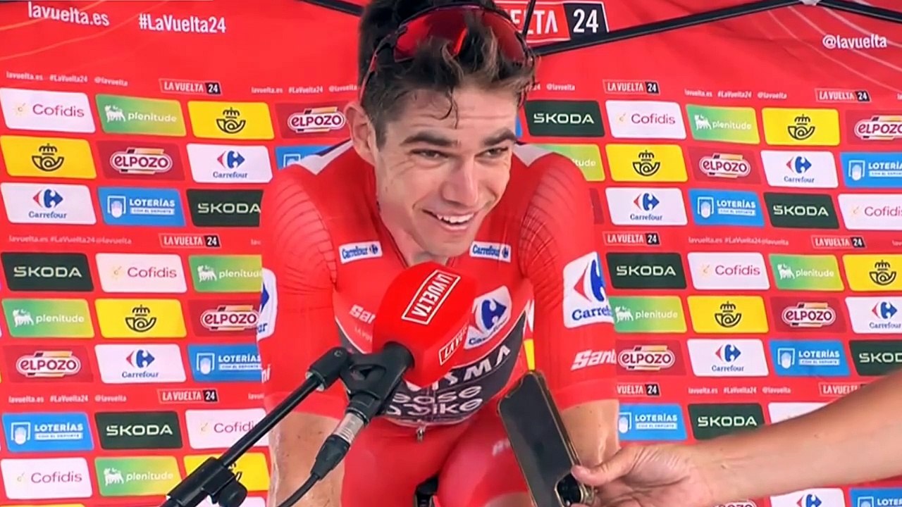 Cycling - La Vuelta 2024 - Wout Van Aert : "This feels so good..."