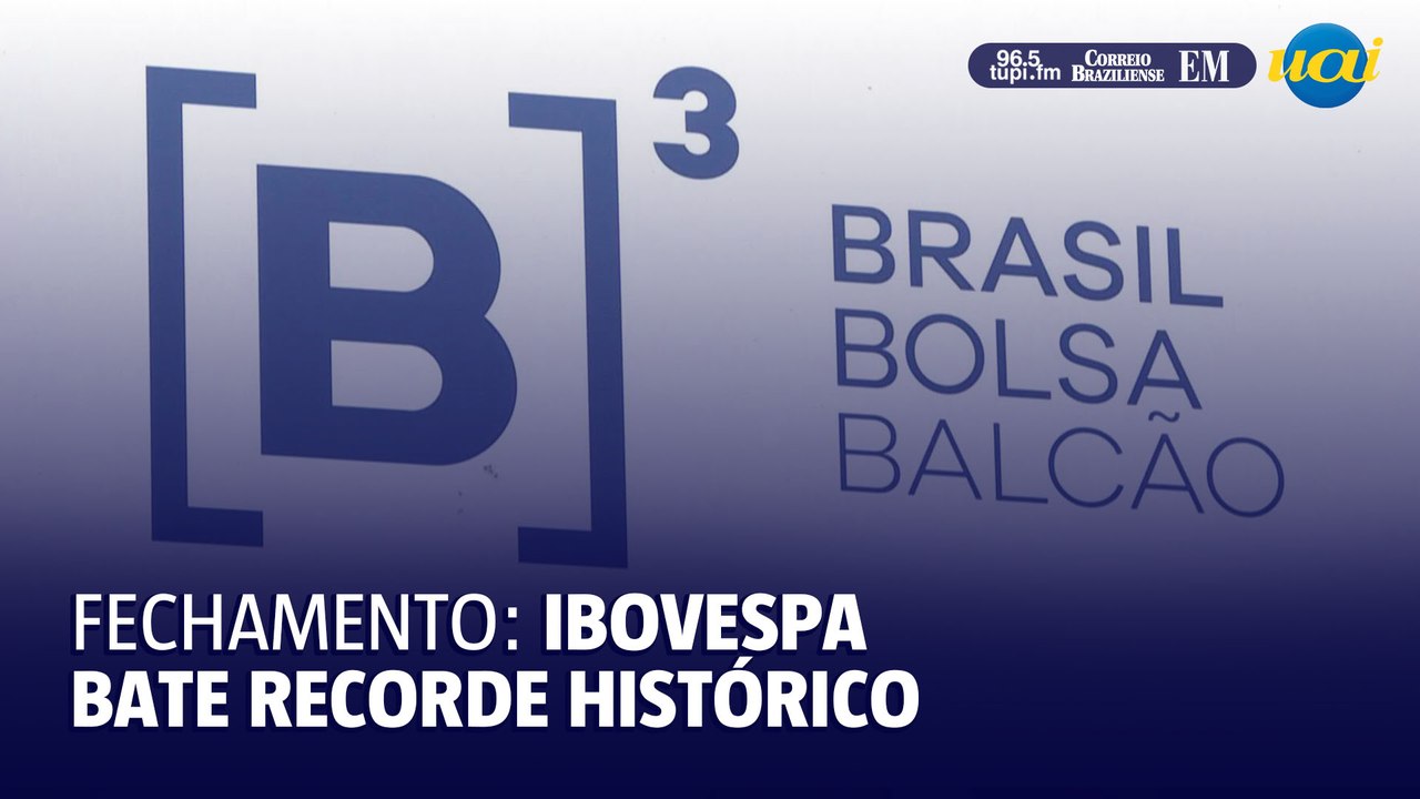 Ibovespa bate recorde histórico de fechamento