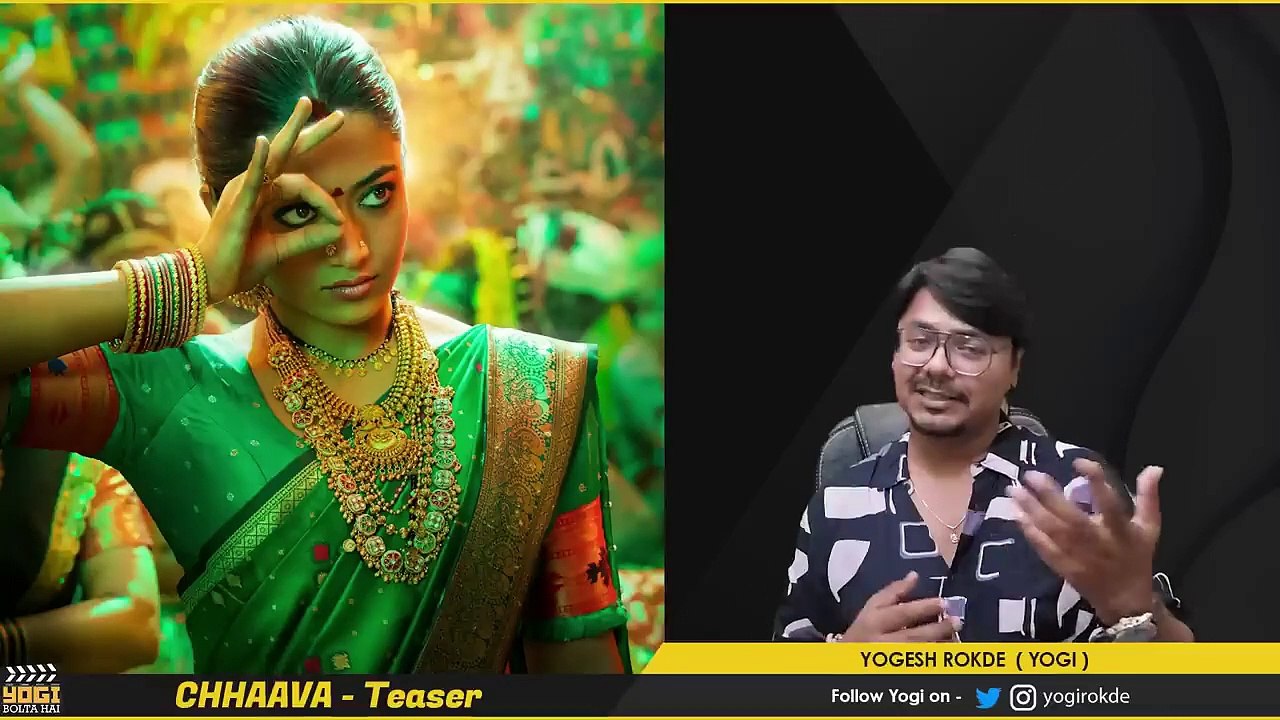 Chhaava Teaser Review _ Yogi Bolta Hai in Hindi