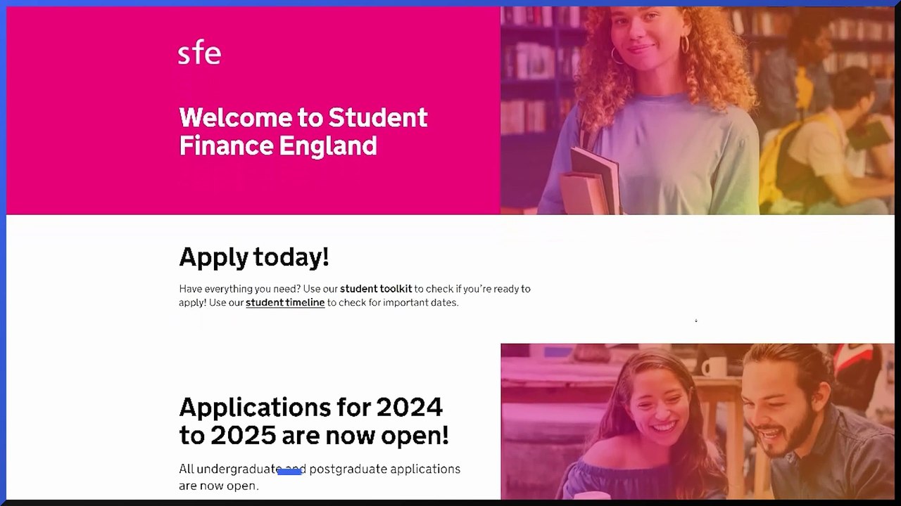 What types of student finance is available?