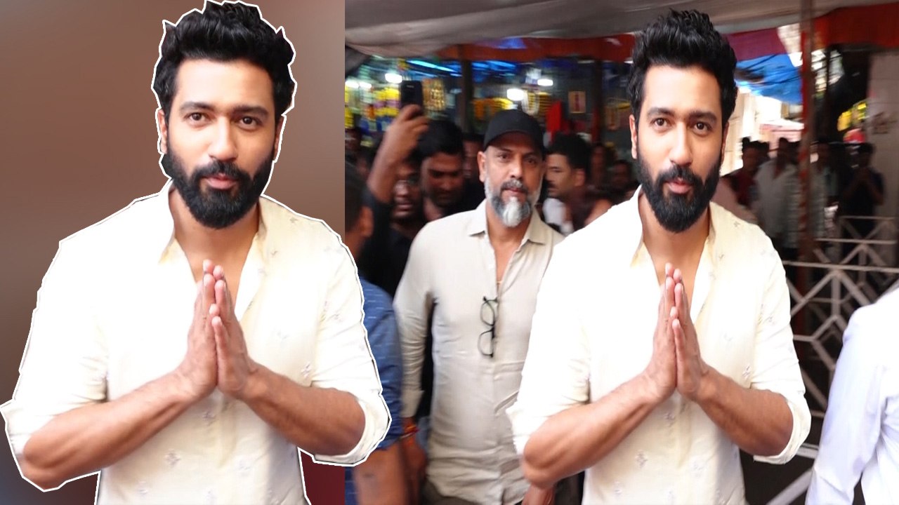 Vicky Kaushal पहुंचे Siddhivinayak मंदिर, Chhavva के लिए लिया बप्पा का आर्शीवाद, Video हुआ Viral!