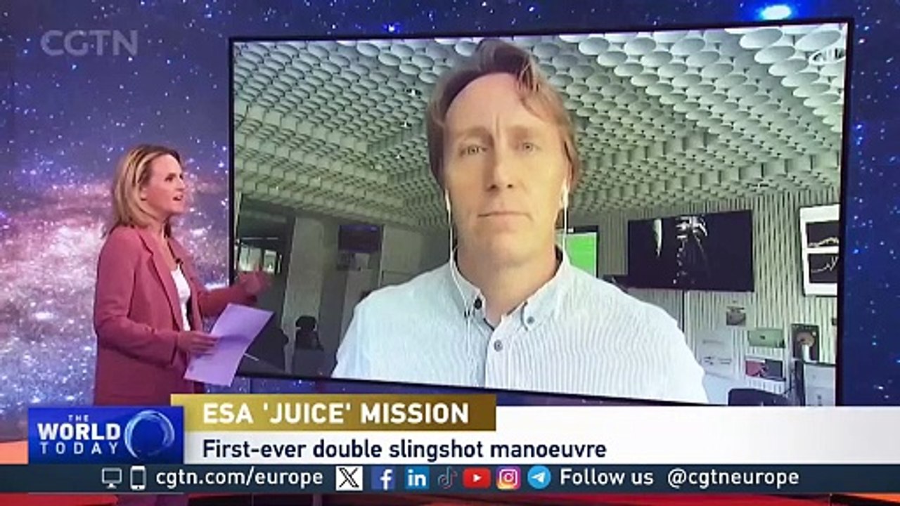 European Space Agency's Jupiter Icy Moons Explorer on a historic journey