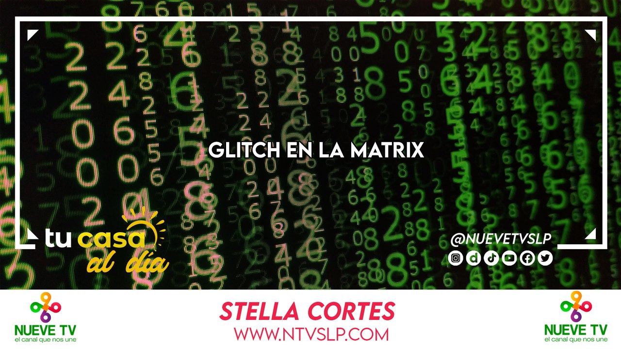 "¿Glitch en la Matrix? Descúbrelo"