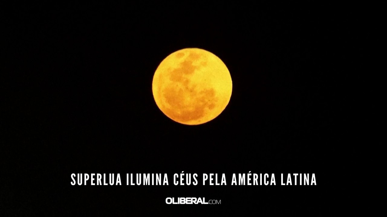 Superlua ilumina céus da América Latina em 2024