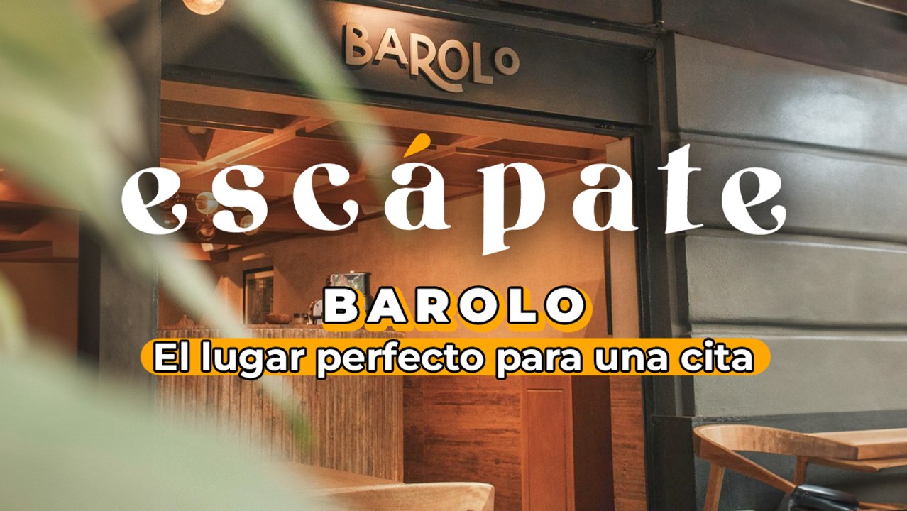 Escápate a : Barolo, el restaurante perfecto para una cita 🍝🥂