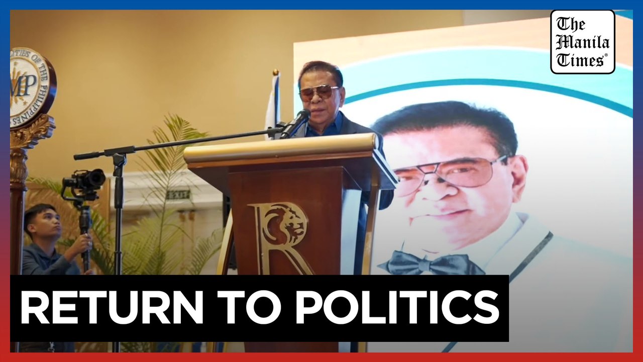 Singson to run for senator in 2025